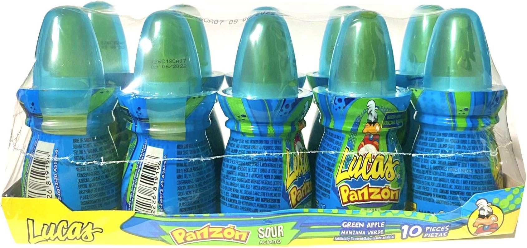 Lucas Sour Green Apple (Panzon 10ct)