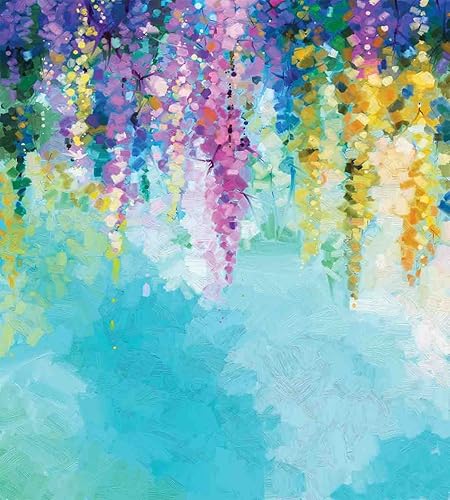 Miniatura 2 de Ambesonne - Juegos de funda de edredón multicolor, en colores y tres tamaños., Tela, Turquesa/púrpura, talla Queen