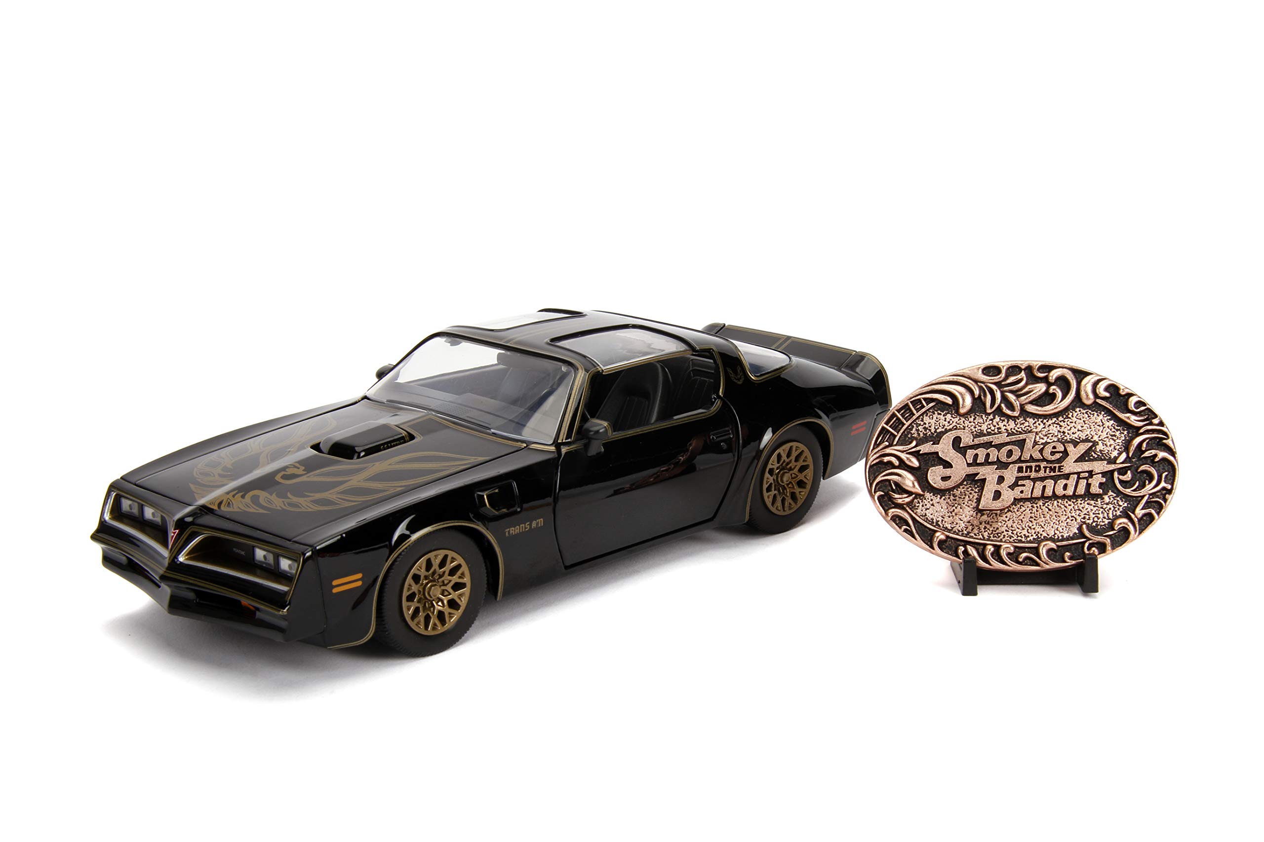 JADA TOYS - Pontiac Miniaturowy samochód, 30998, czarny