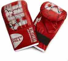 Guanti Da Boxe Green Hill Per Sacco - Neri, Blu, Rossi, Semi-Professionali - Foto 5