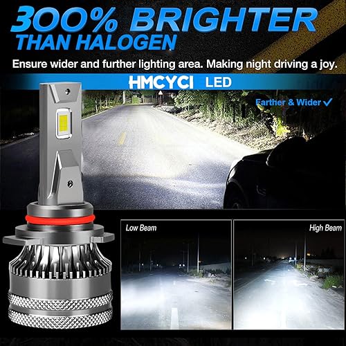 Miniatura 2 de Compatible con Chevy Silverado 1500 2500 3500 HD (1999-2002) 9005 + 9006 bombillas LED para faros delanteros + 880 bombillas LED antiniebla, súper
