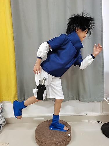 Miniatura 5 de RZCOSYZH Disfraz de anime de talla EE UU para niños disfraz de fiesta para niños