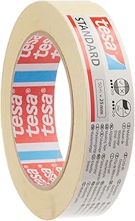 Tesa Standard – Masking Tape 50 m x 25 mm - Yellow