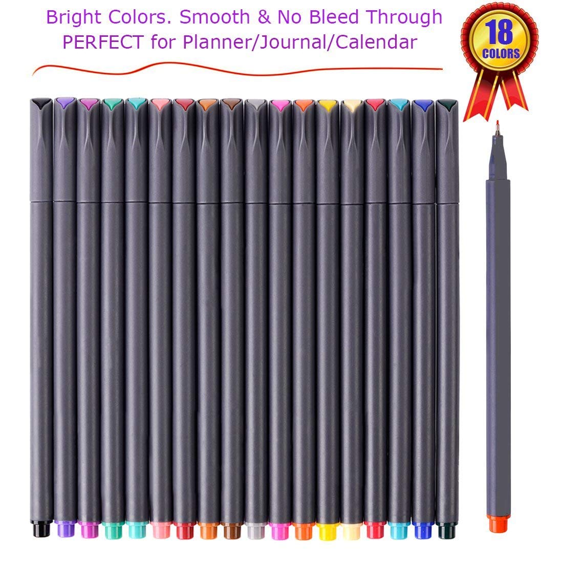 iBayam Journal Planner Pens Colored Pens Fine Point Markers Fine Tip