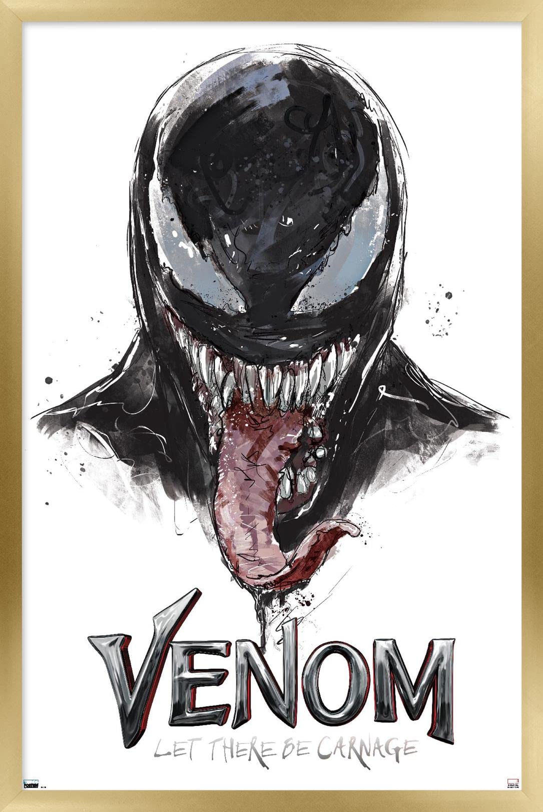 ヴェノム　ポスター　Displate 限定　メタルポスター　蓄光　MARVEL ヴェノム ポスター Displate 限定 メタルポスター 蓄光 MARVEL Venom