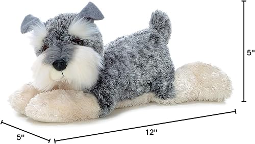 Miniatura 5 de Peluche de Aurora Ludwig Schnauzer de 12 pulgadas Multicolor