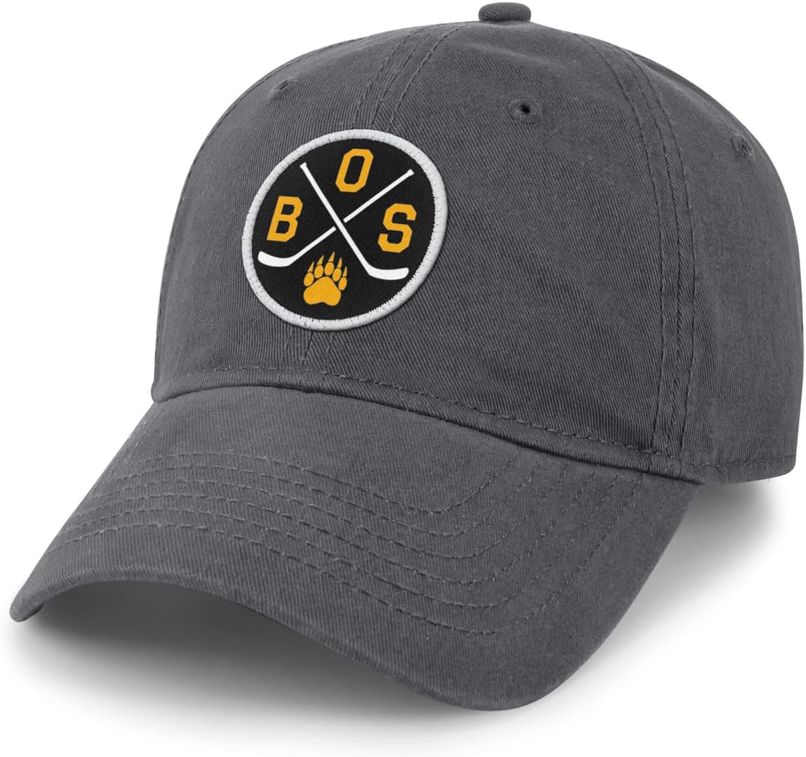 BOS Hockey Emblem Dad Hat