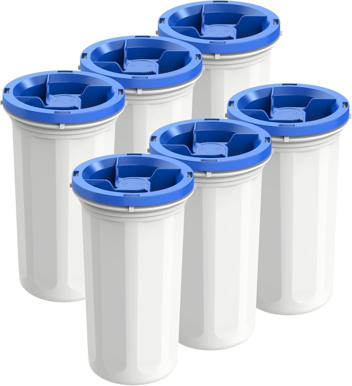 Upgraded Water Filter Replacement Fit for New Culligan Pitcher and Dispenser ZEROF01 Water Filter, 0 TDS, Reduce Lead, Mercury, Chlorine and Contaminants by DRINKCLEAR, 6 Pack
