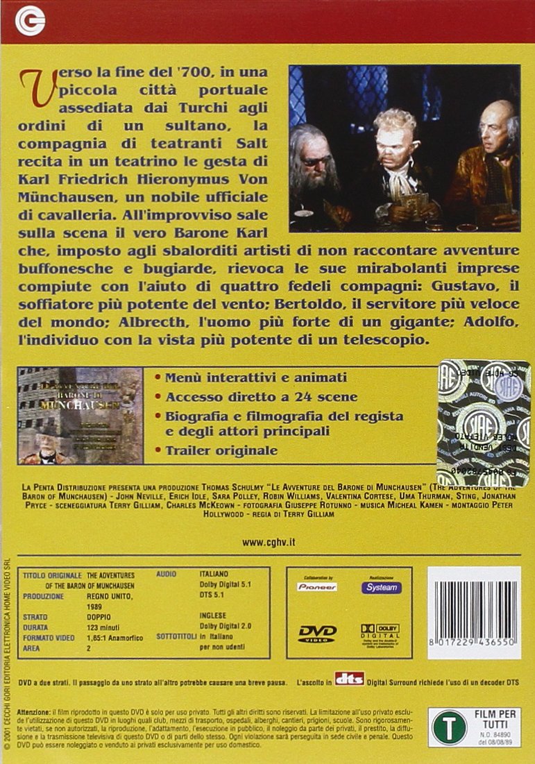 Le Avventure Del Barone Di Munchaus