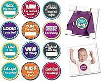 Vista 1 de Pegatinas del mes del bebé - Milestone Momentos