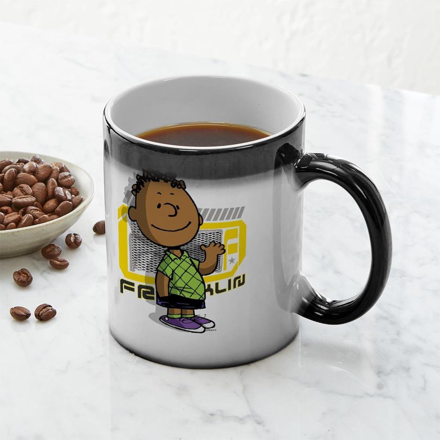 CafePress Franklin Ceramic Magic Mug Coffee, Tea Cup 11 oz