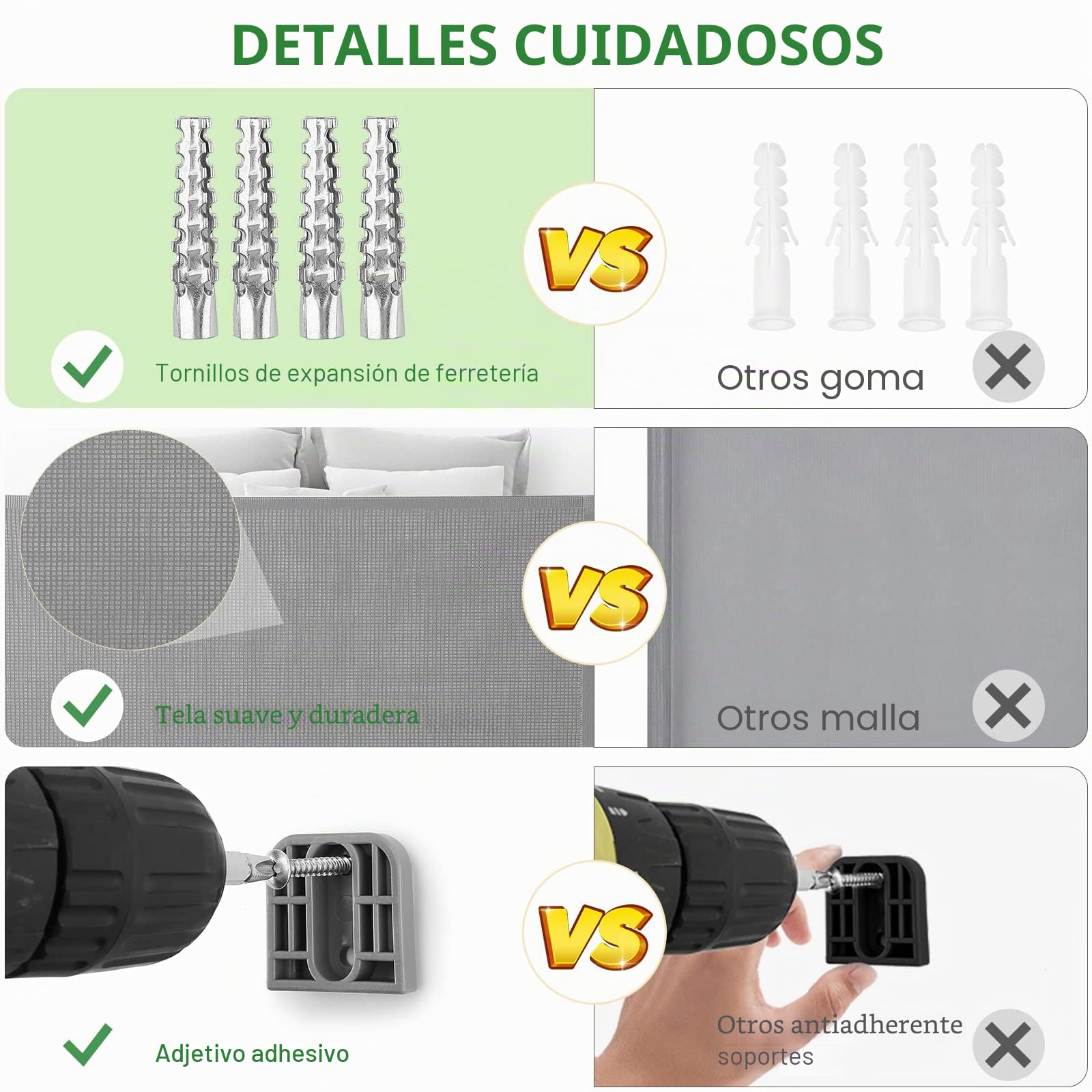 Puerta Seguridad Bebé Extensibles, 0-140 cm Barrera Seguridad Niños y Perros, Vallas de Seguridad para Niños Escaleras y Pasillos, Interiores y Exteriores (Gris)