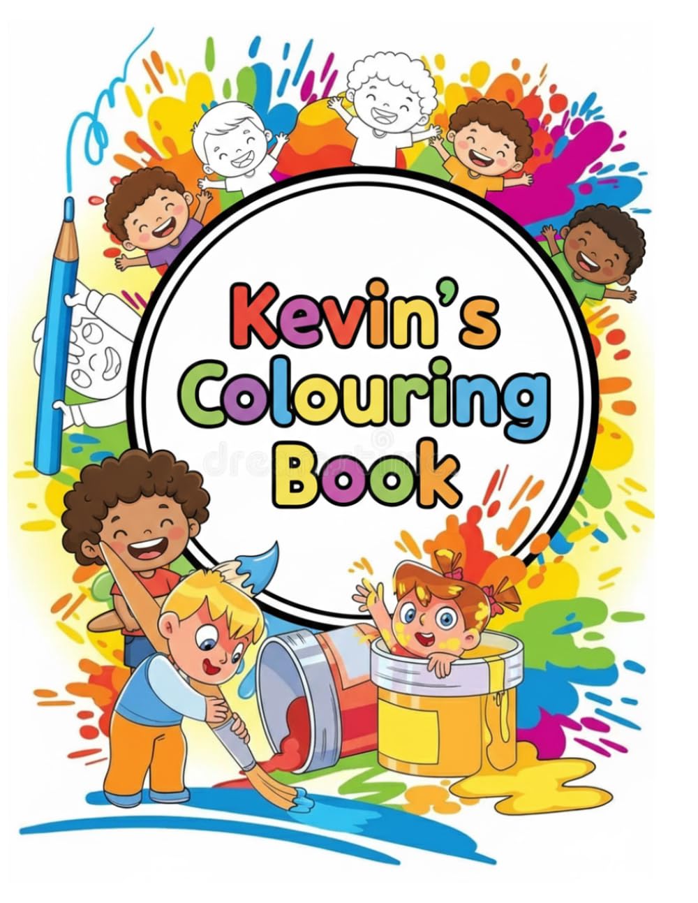 Kevin's Colouring Book