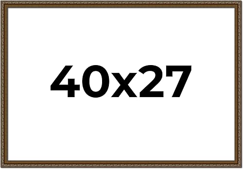 Miniatura 38 de Marco de fotos completo de madera dorada envejecida de 16 x 20 pulgadas con plexiglás acrílico UV, parte trasera de tablero de espuma y accesorios