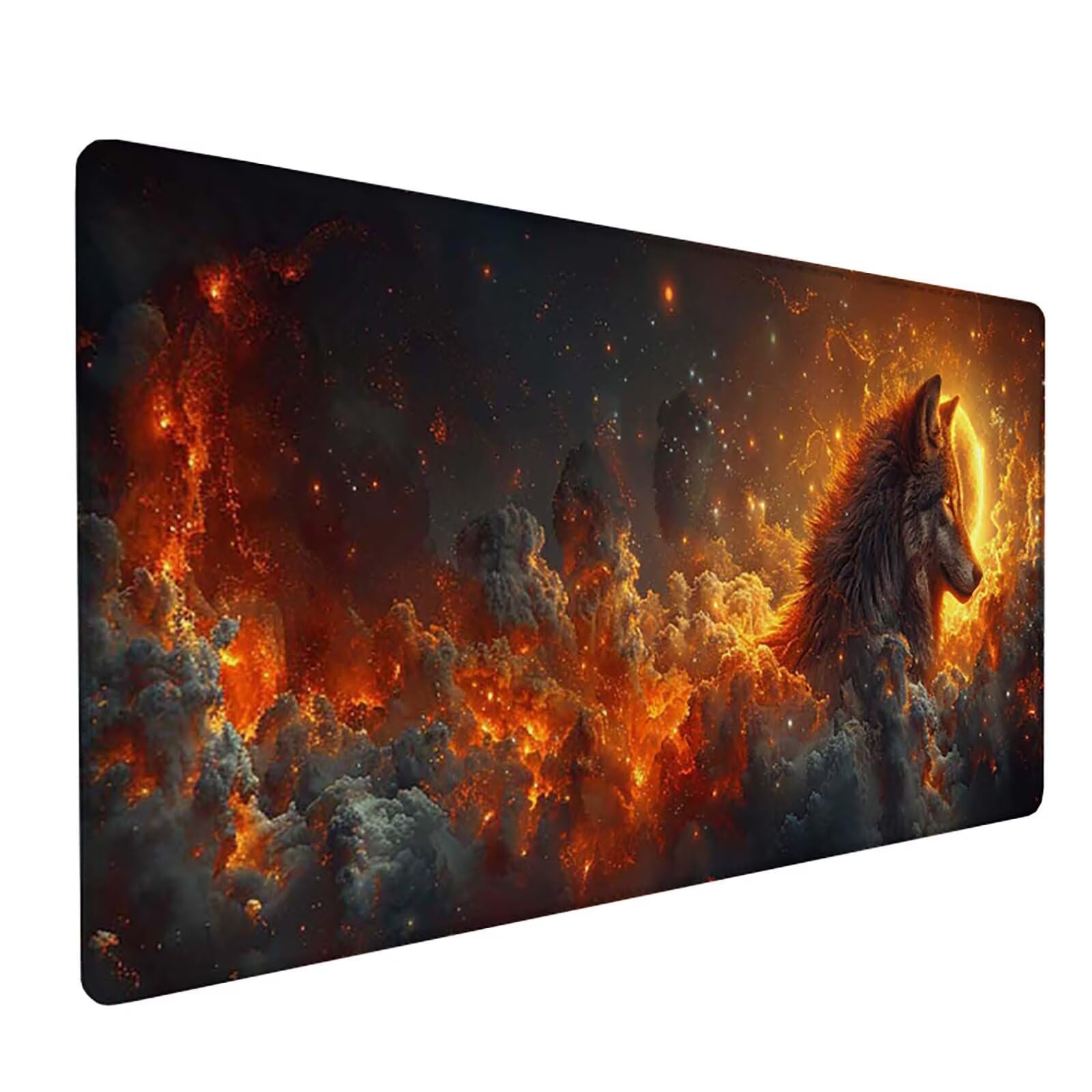 Podkładka pod mysz XXL 1600x800x3mm, czerwona podkładka pod mysz do gier z antypoślizgową gumową powierzchnią, poprawia precyzję i szybkość, komputer dla gracza i akcesoria biurowe, prezent dla