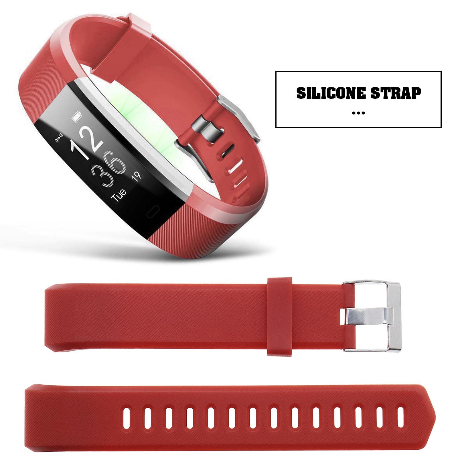 Per ID115Plus HR Smartwatch cinturino di ricambio 20mm