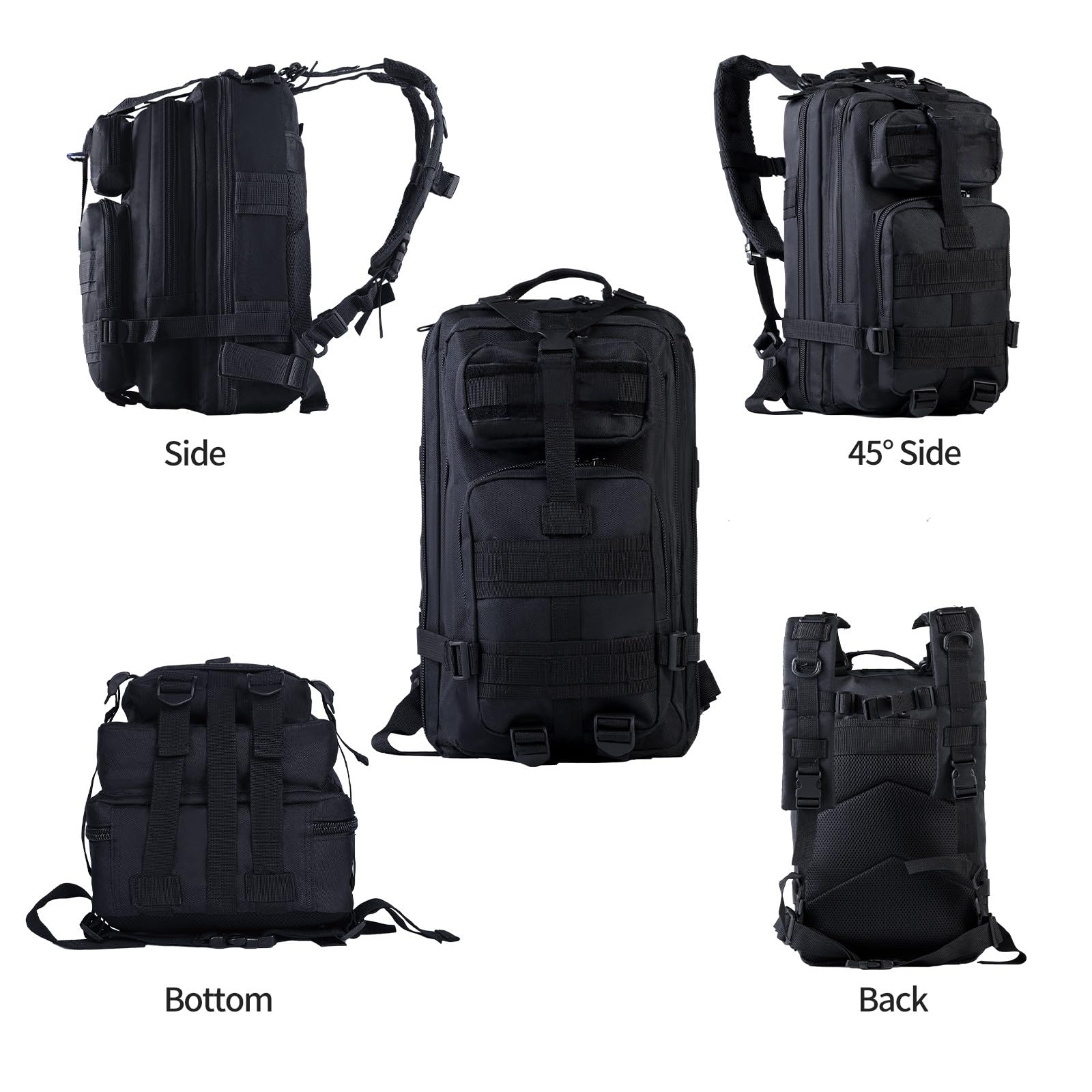 Lawaia 30L Rucksack Wanderrucksack Herren & Damen Reiserucksack Hiking Backpack MilitäR Rucksack Taktischer Rucksack Survival Outdoor AusrüStung