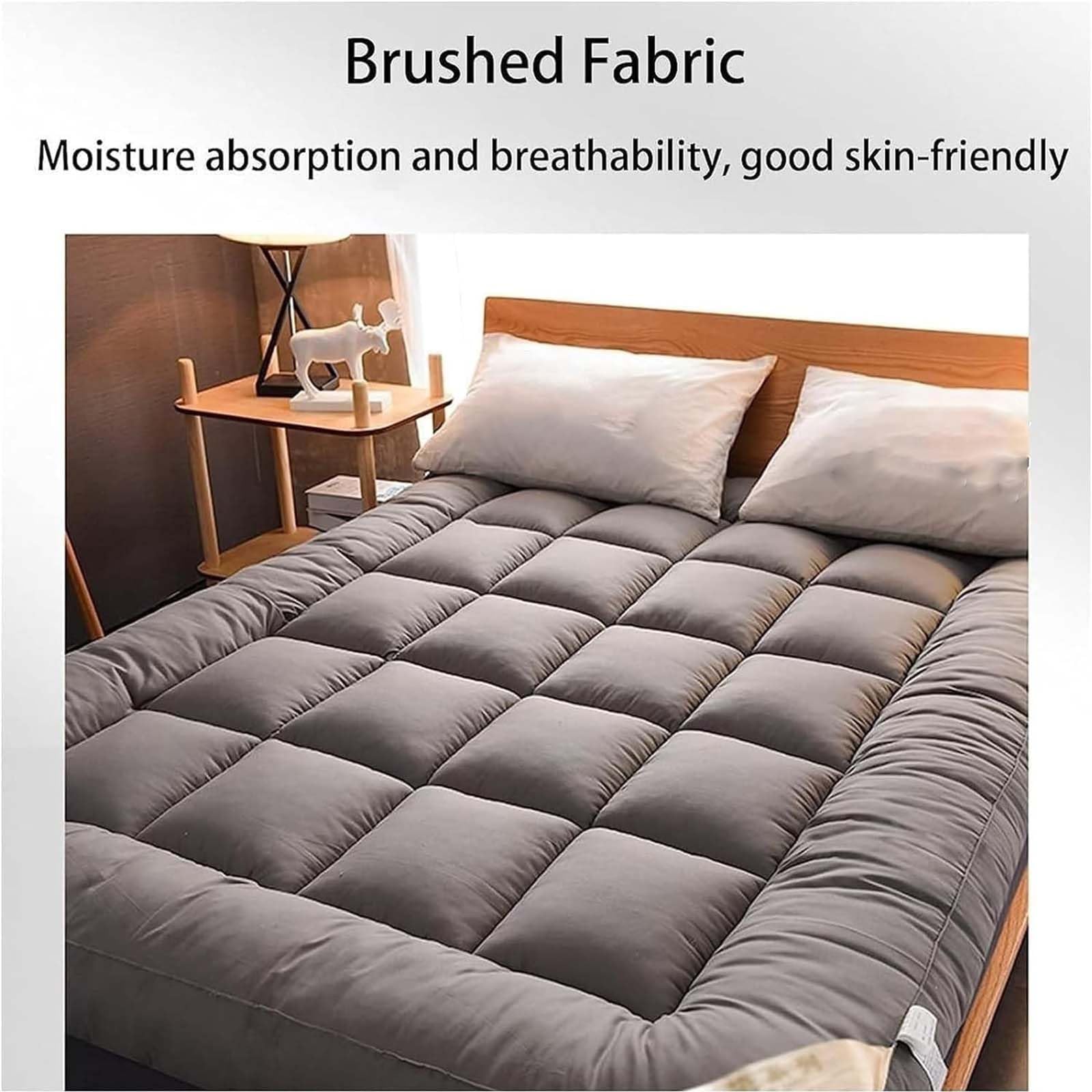 Japanse Futon-matras, Opvouwbare Tatami-mat,Dikker vloermatras Vouwmatras Dubbele Volwassen Futon Vloermat Studentenslaapzaal Comfort Draagbaar Zacht en Ademend,1,Queen