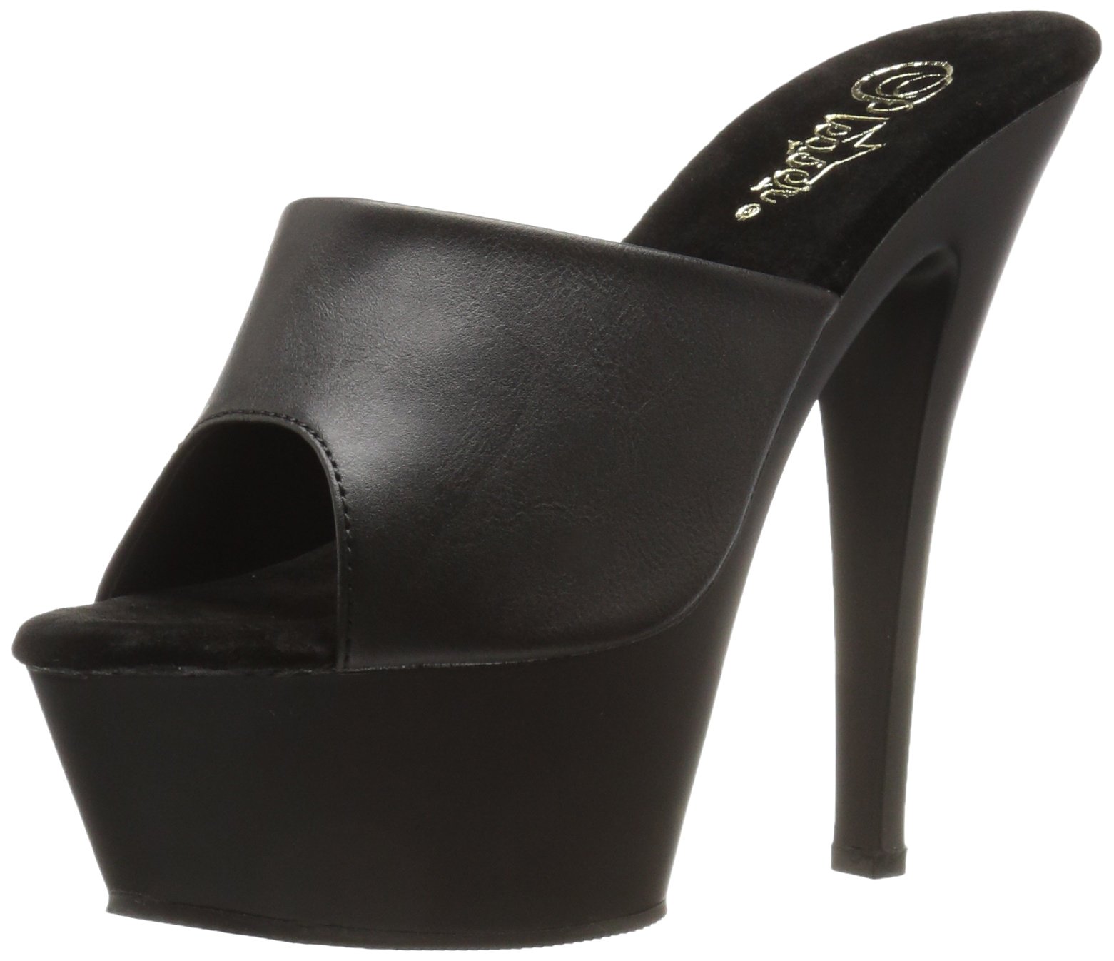Pleaser Kiss 201 Sandales compensées Femme