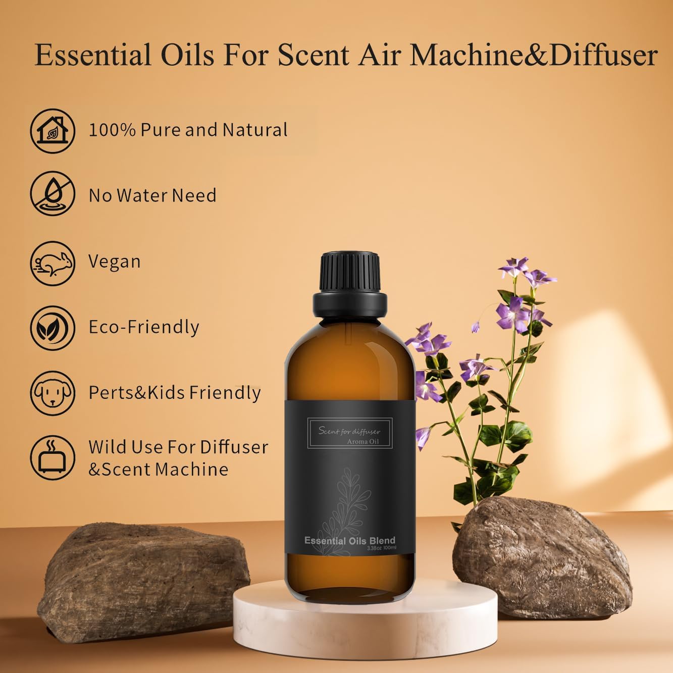 Serenity Meadows 100ML Essential Oil Inspired by Westin Hotel, Hotel Pure Aromatherapy Diffuser Oil with Honeydew, Pear, Apple for Scent Air Machine, Home Luxury & Hotel Scents - Image 3