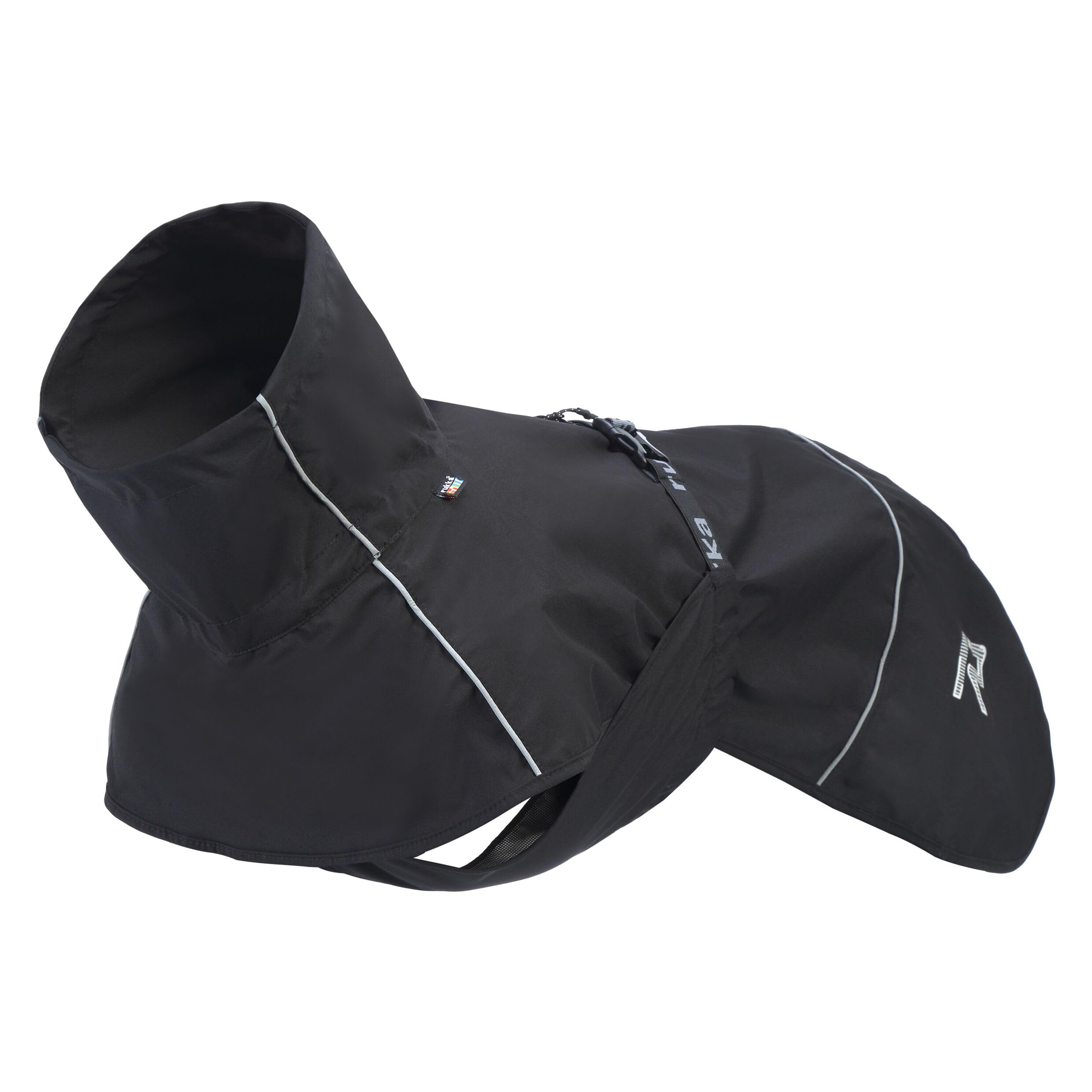 Rukka Pets HAYTON ECO - Chubasquero para perros, color negro 55