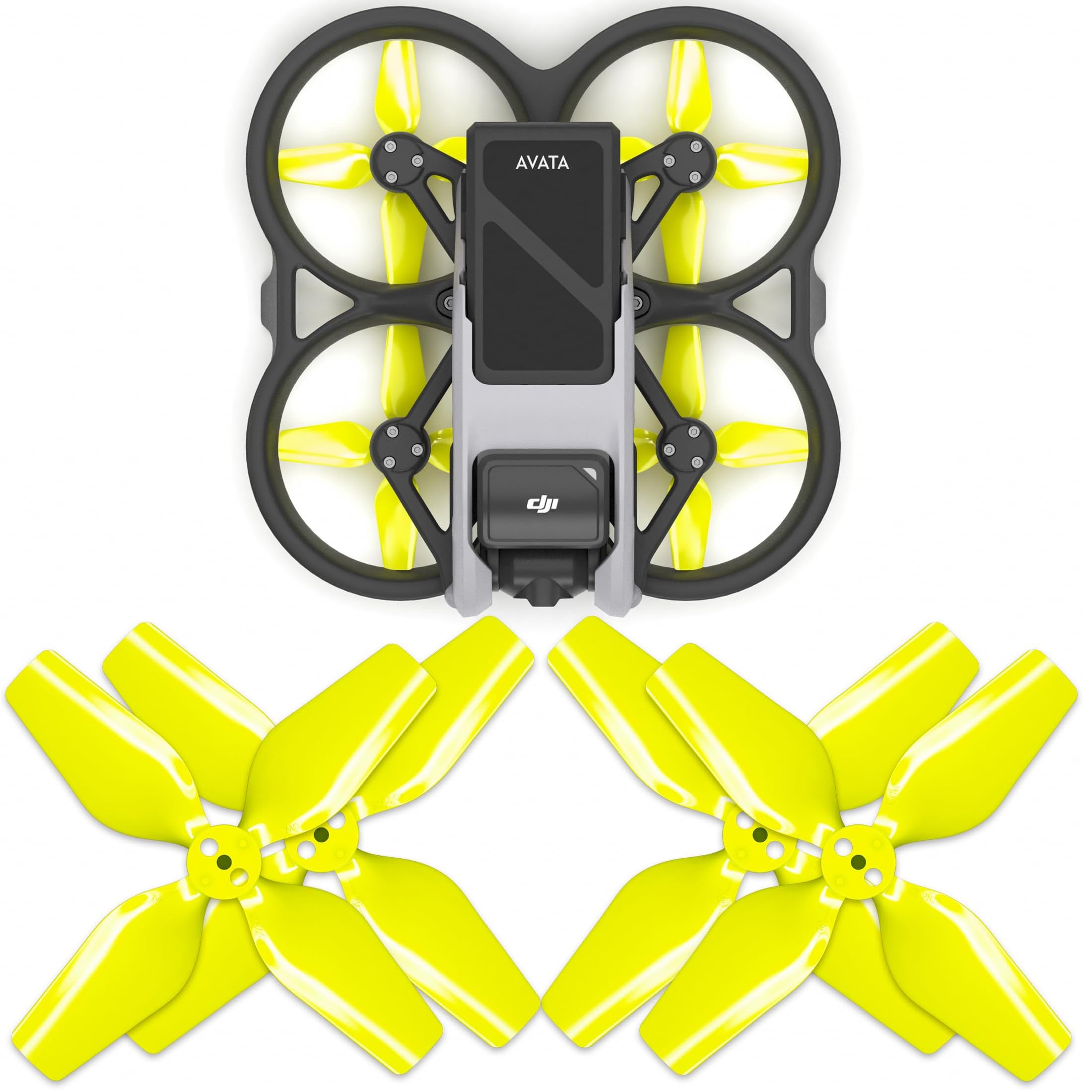 Master Airscrew4-Blade Upgrade Propeller Compatible with DJI Avata - Electric, Pack of 4