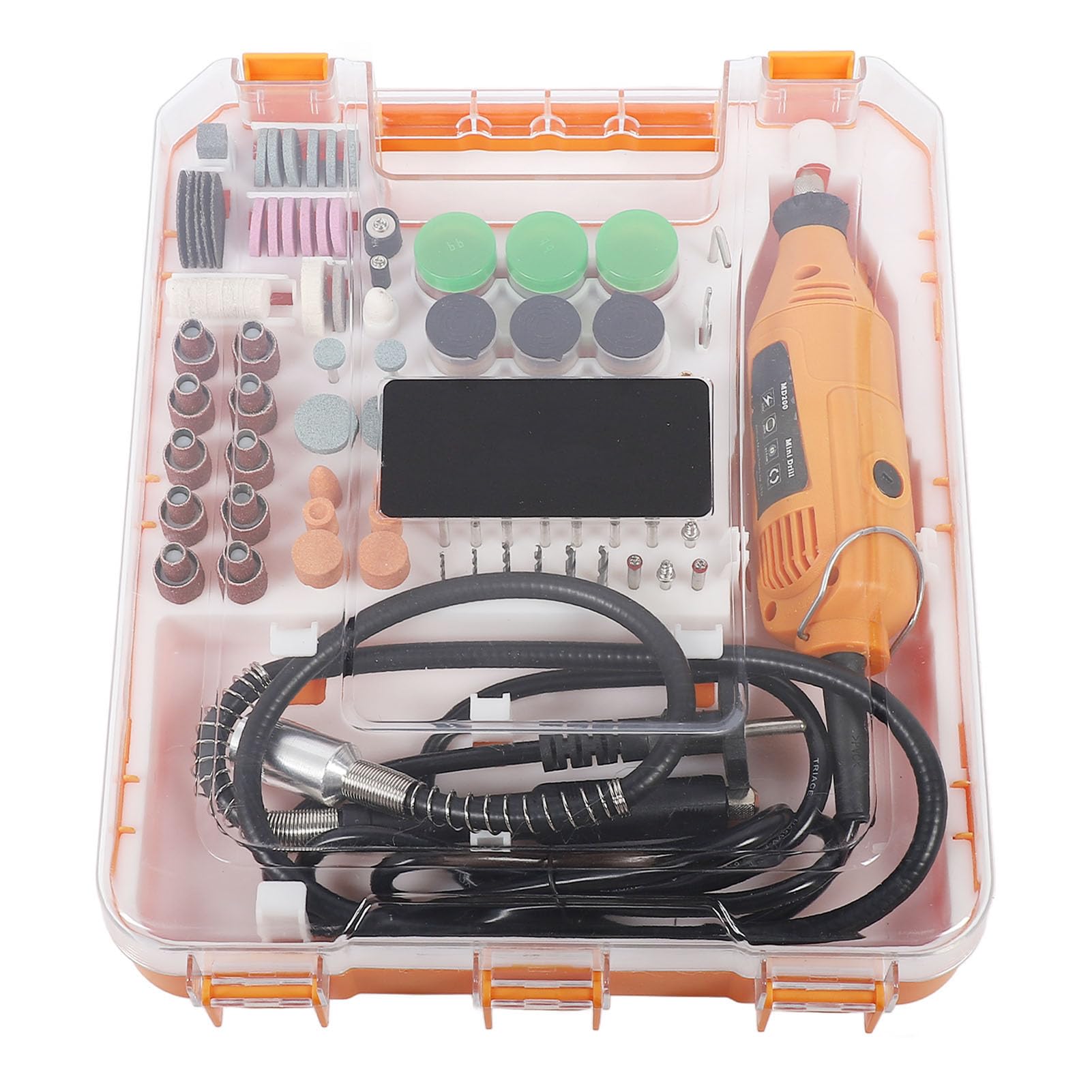 Kit de Herramientas Rotativas Potentes Herramientas Eléctricas de Varias Velocidades para Tallar, Pulir y Pulir Manualidades, 4,5 Libras