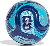 Vista 6 de Copa Mundial de la FIFA 26™ Balón de fútbol Trionda Blanco/Team Royal Blue/Solar Blue/Power Red