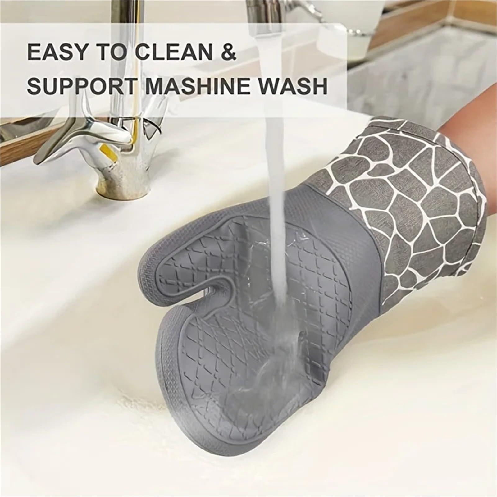 Gants de Cuisine Gants de Four Professionnels en Silicone