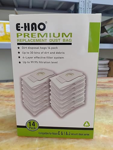 Miniatura 8 de Paquete de 14 bolsas de vacío compatibles con iRobot Roomba i & s & j Series, bolsa de repuesto para iRobot Roomba