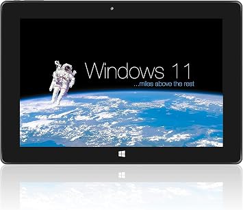 10 Windows Tablet PC, Tablet Windows 11 Home, PC Computer Intel Celeron N4020 6GB RAM + 64GB ROM, USB 3.0, Micro HDMI, TF Card Expand to 256GB