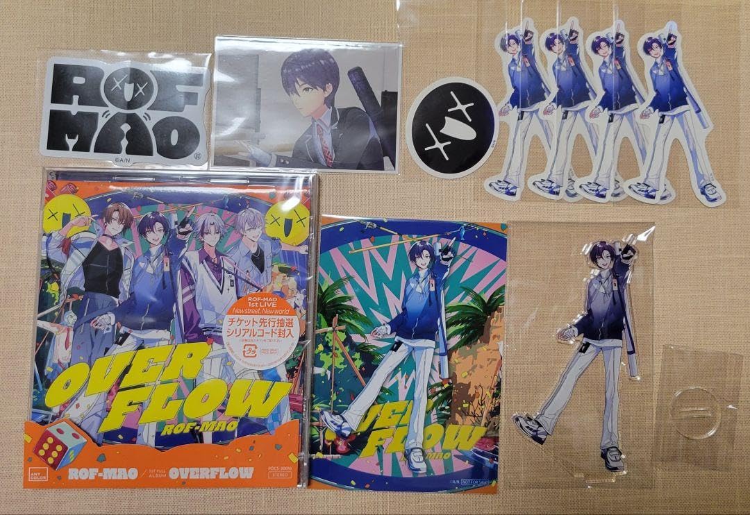 Amazon.co.jp: ROFMAO ろふまお Overflow アルバム 特典 剣持刀也 