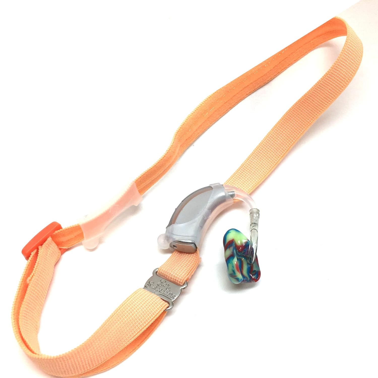 Ear Suspenders Headband for Hearing Aid Retention (Peach