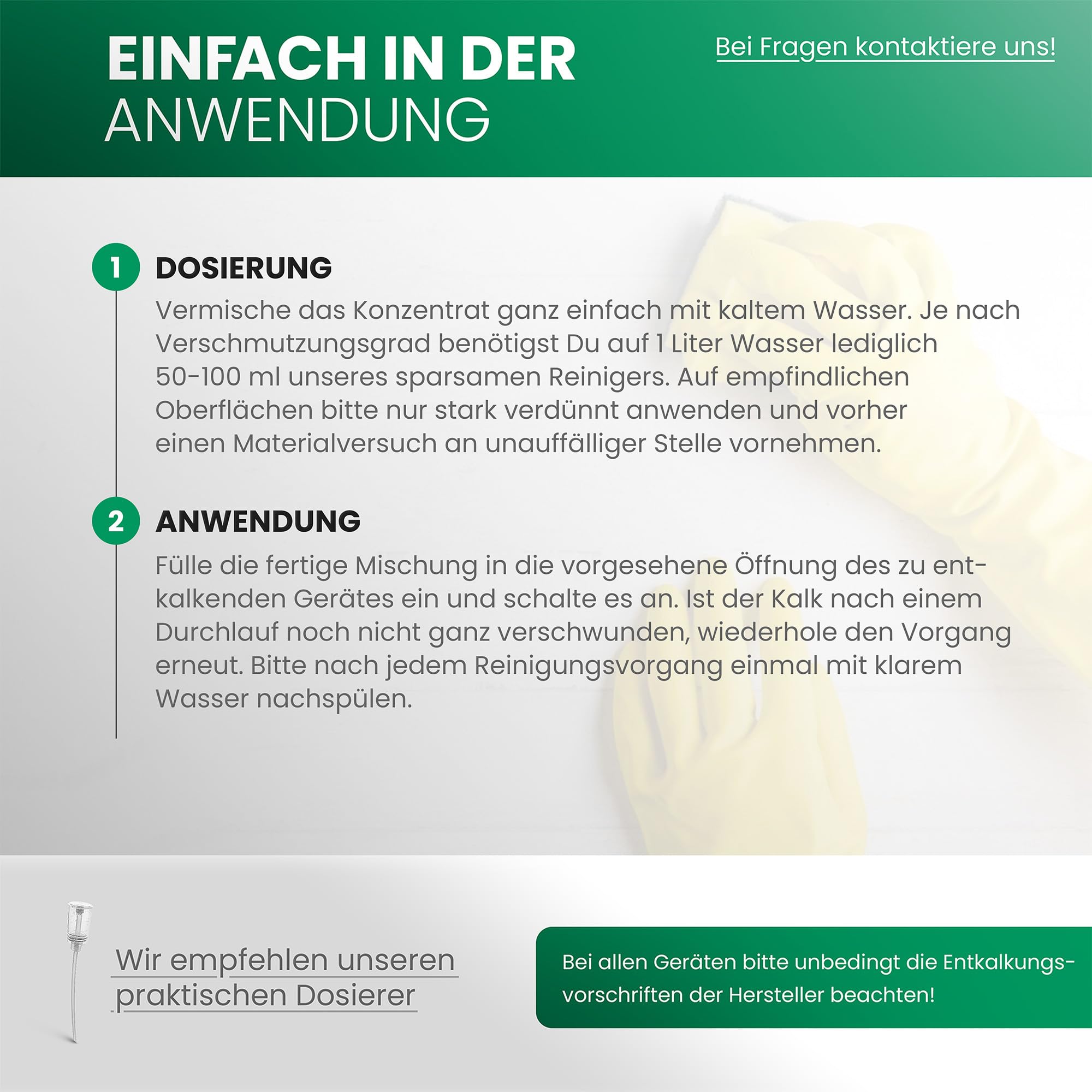 BiOHY Descalcificador universal (6 botellas de 1 litro) | Universeel concentraat voor alle huishoudelijke apparaten | Compatibel met alle koffiemachines en espressomachines (Entkalker)
