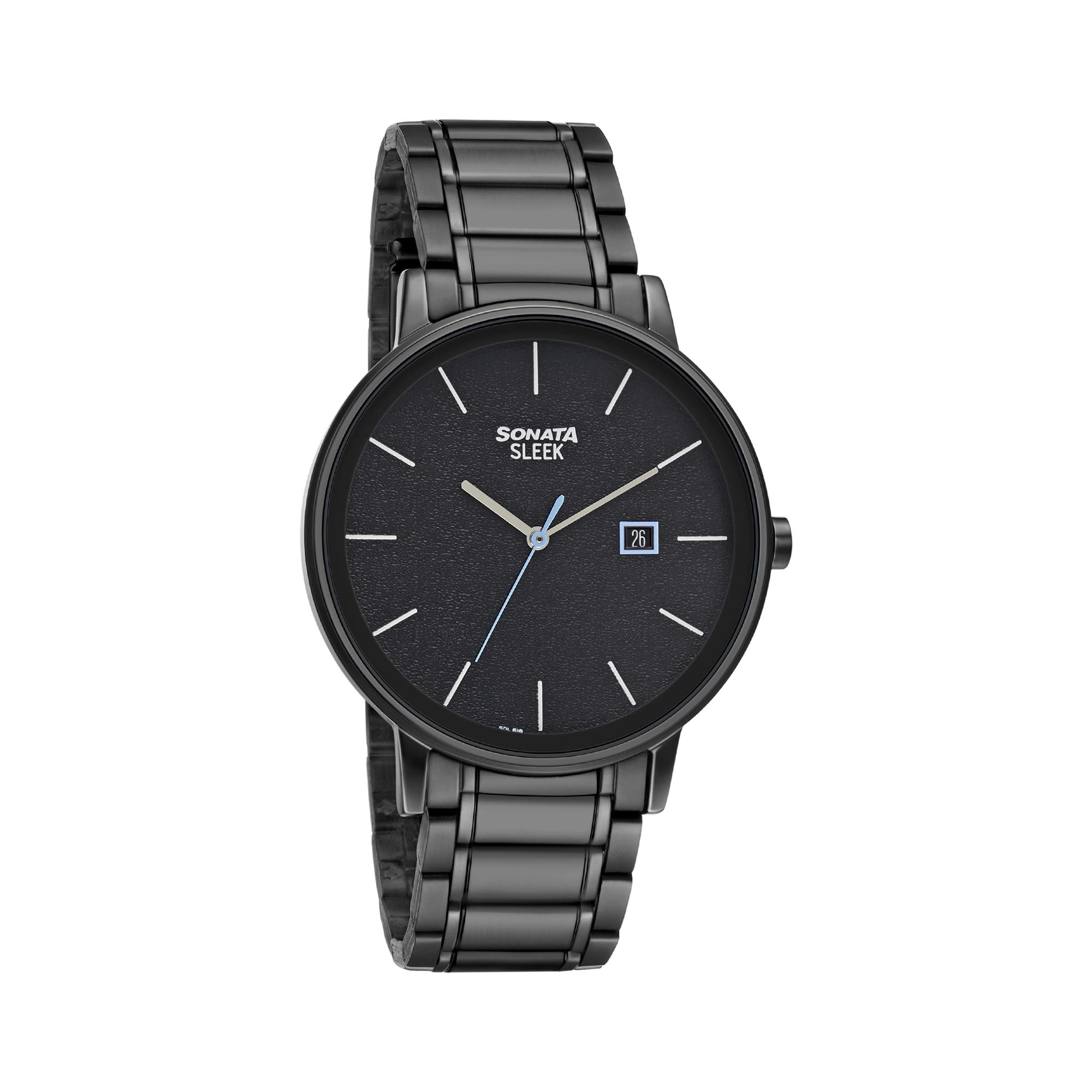 Sonata Quartz Analog with Date Stainless Steel Strap Watch for Men-NS7131NM02 (B0924RGJ3J) Amazon Price History, Amazon Price Tracker