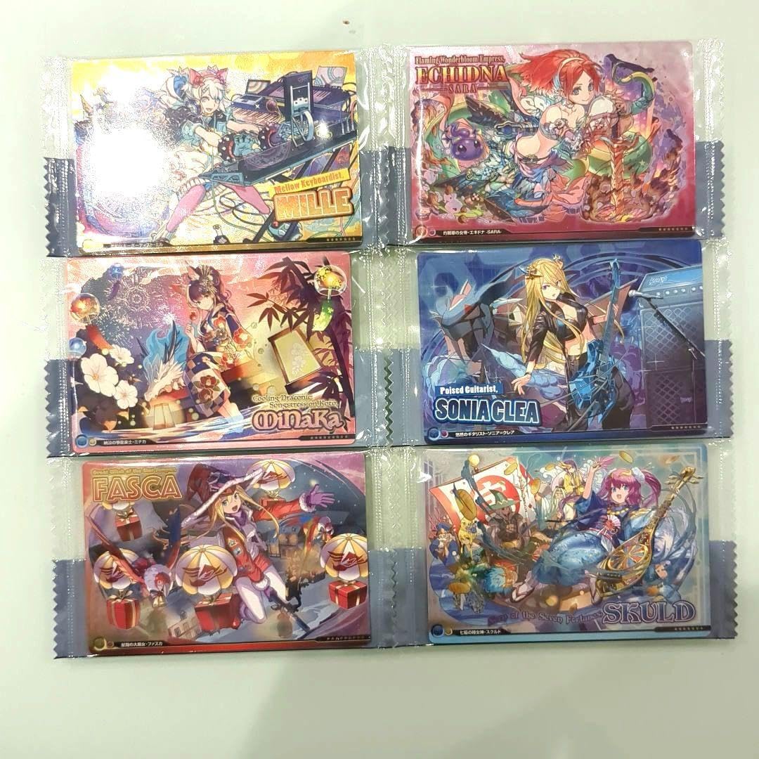 Amazon.co.jp: パズドラ ウエハース 6枚セット : Toys & Games