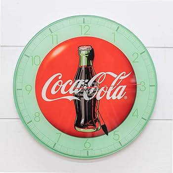コカコーラクラブ　缶時計 楽天市場】コカコーラ 時計 Coca-Cola Bottle Cap Clock レッド