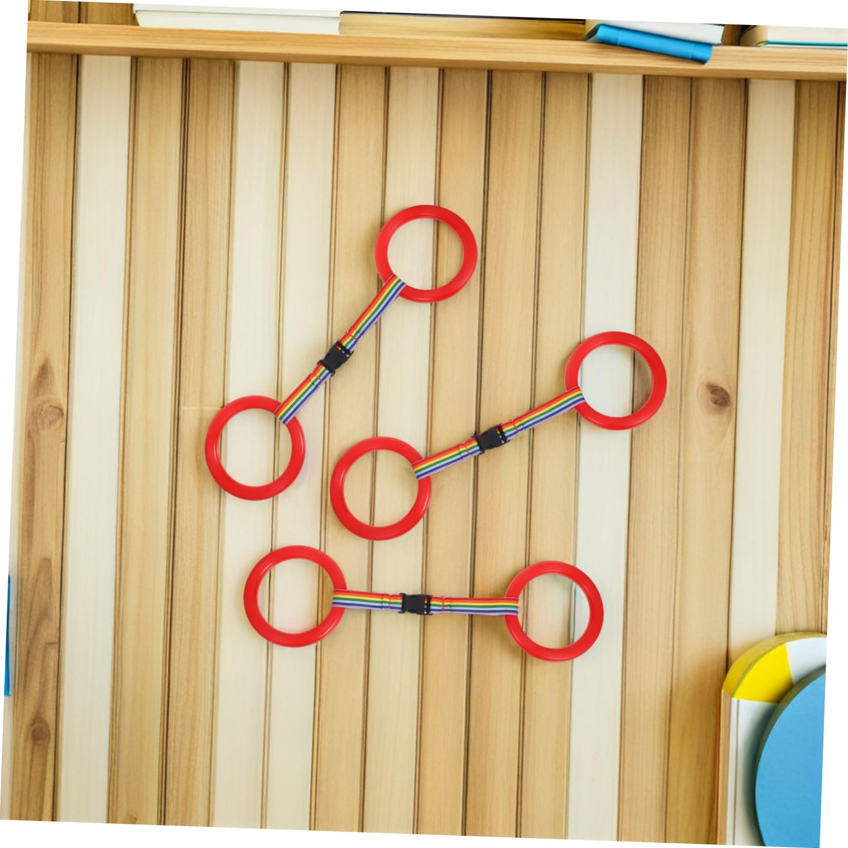 24 Juegos Walking Rope con Anillos Correa de Seguridad Antipérdida para Pulsera y Ajustable para Guardería y Actividades al Aire