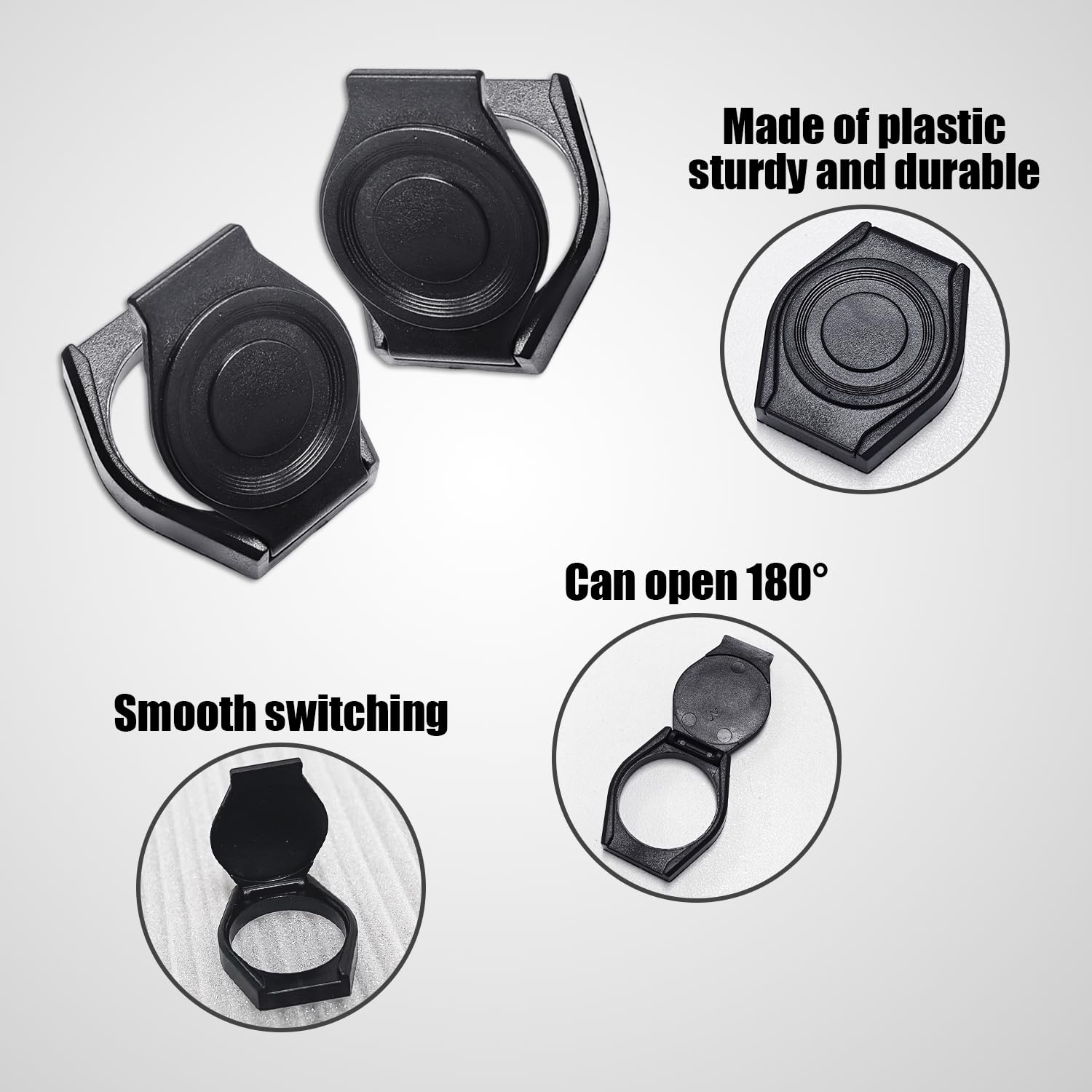 6 Stück Webcam-Abdeckung, Kamera-Schutzabdeckung, Laptop-Kamera-Abdeckung, Handy-Sichtschutzabdeckung, Kamera-Zubehör, Computer-Kamera-Schutzschieber, Kamera-Schutzhülle (Schwarz)