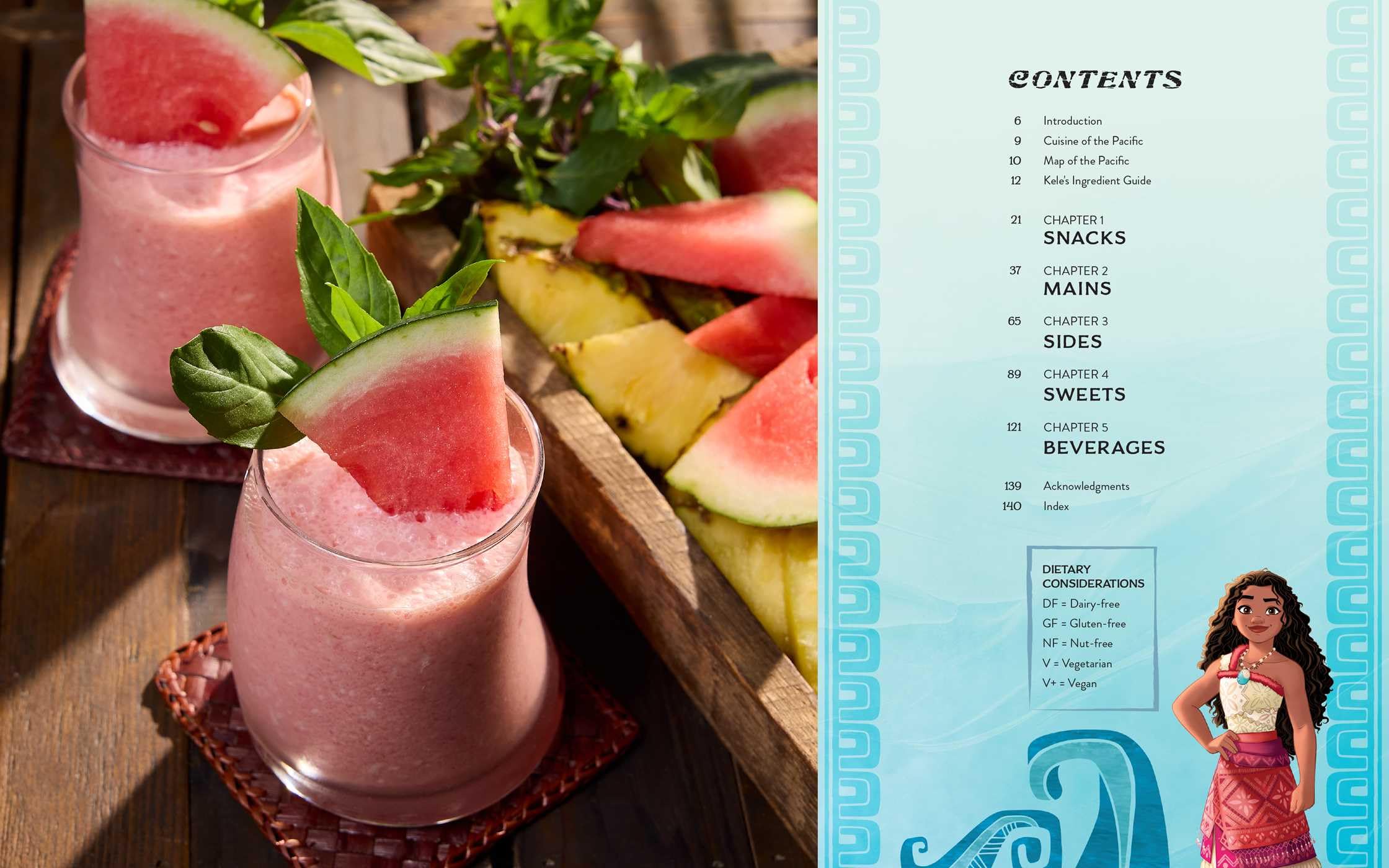 Disney Moana: The Official Cookbook: Pacific Recipes Inspired by Motunui: Authentic Pacific Recipes and Stories Inspired by Motunui and Beyond
