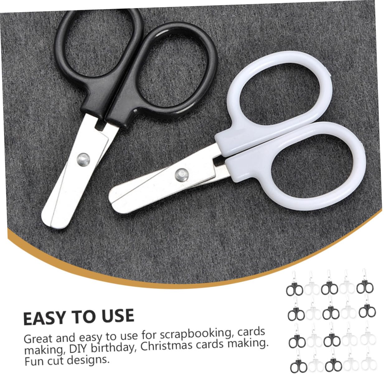 20piezas Tijeras De Hilo Años y Prácticas Para Manualidades y Scrapbooking