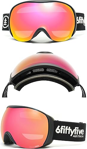 Miniatura 7 de 6fiftyfive Sirius - Gafas de esquí para hombre y mujer, filtro de luz azul y UV, alto contraste