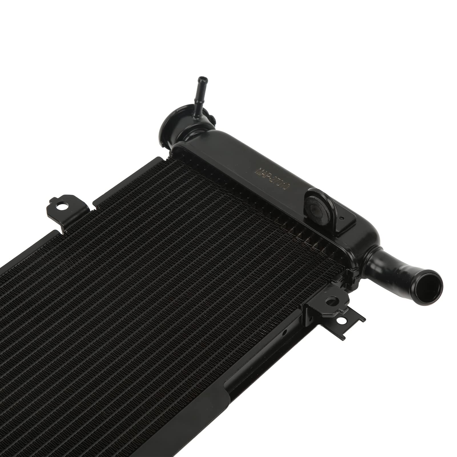 Sostituzione Gruppo radiatore Moto per 650 Z650 ER650 2017-2022 Serbatoio Acqua di Raffreddamento Moto Alluminio Parti Motore Sostituzione radiatore Moto