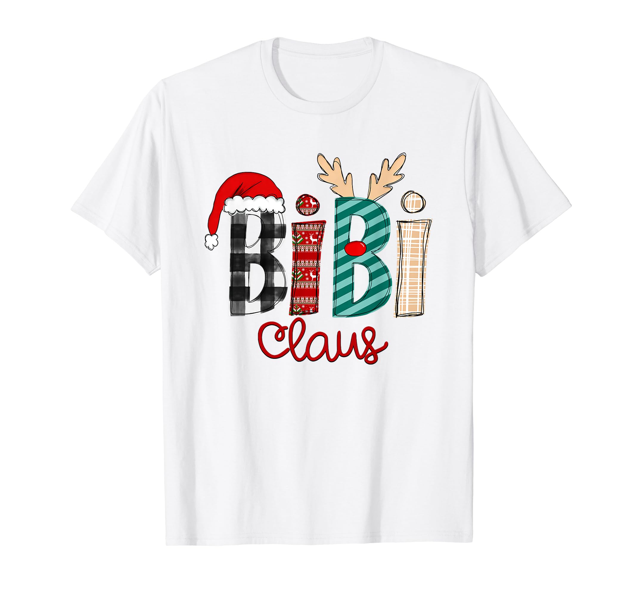 Bibi Claus Christmas Xmas ShirtBibi Claus Christmas Shirt, Xmas For Women T-Shirt