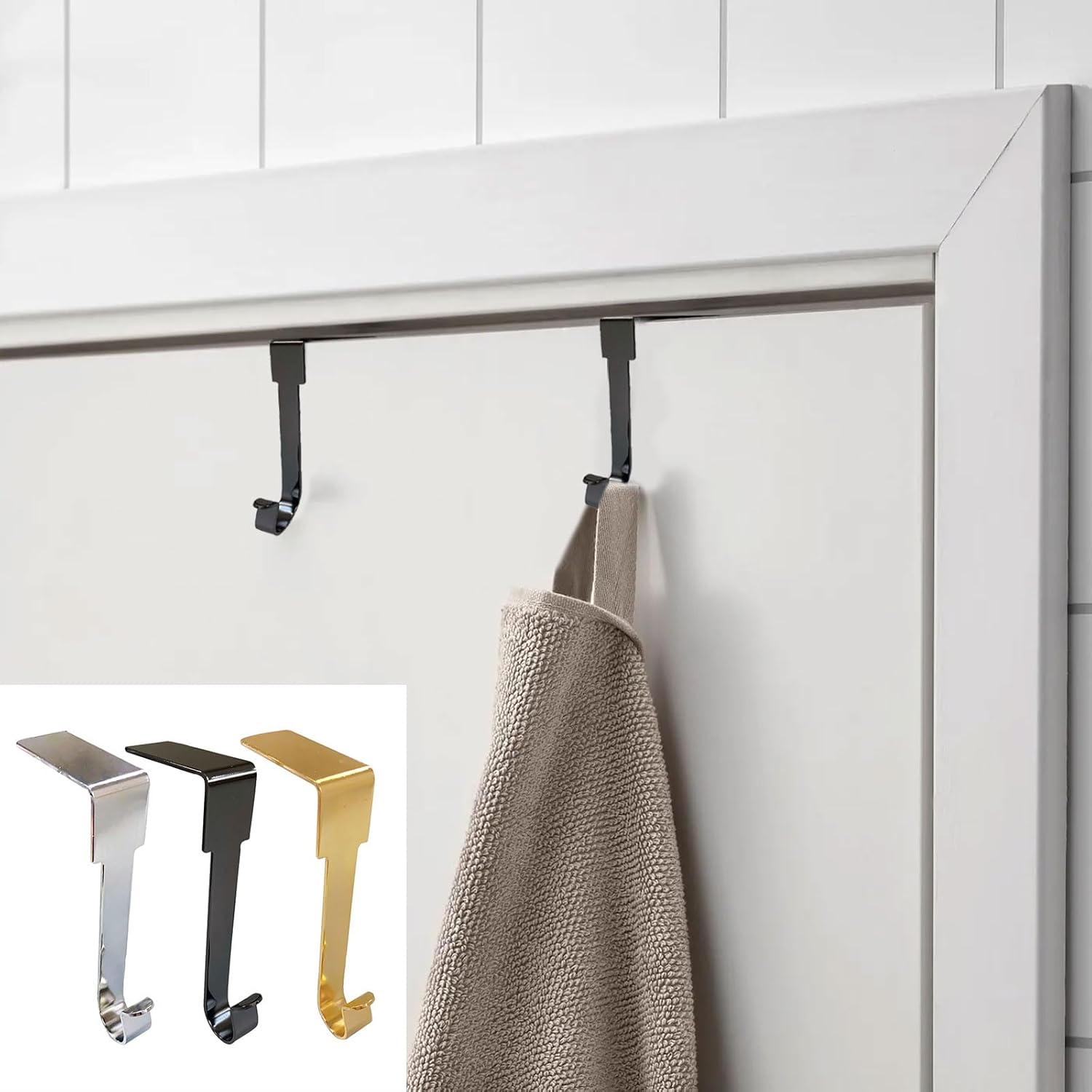 Metal Hanger for Hanging Mantel Decoration Christmas Stocking Holders Festival Ornament Hook for Indoor Outdoor Home Storage