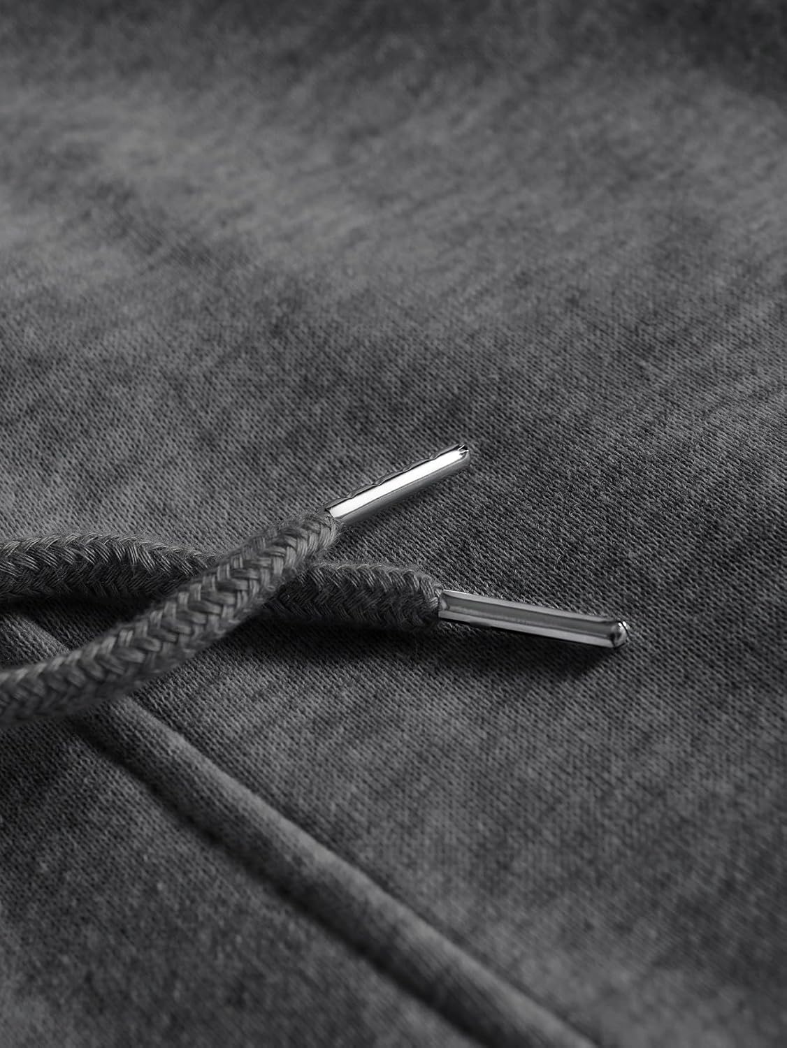Men's Baggy Sweatpants Fleece Wide Leg Sweat Pants with Pockets Elastic Waist Drawstring Lounge Joggers