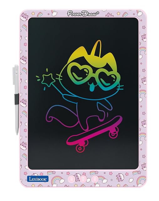 Foto 2 de 6 de LEXIBOOK, Pizarra Electrónica de Dibujo Power Draw, CRT14G