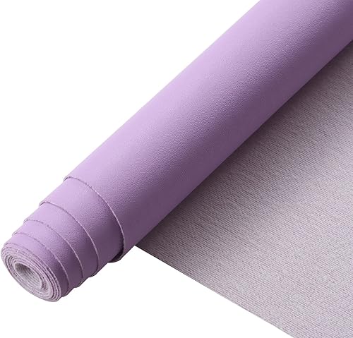 Miniatura 58 de Picheng Sábanas lisas de piel sintética de color sólido de 13.8 x 53 pulgadas, rollo de piel sintética suave muy adecuado para hacer manualidades