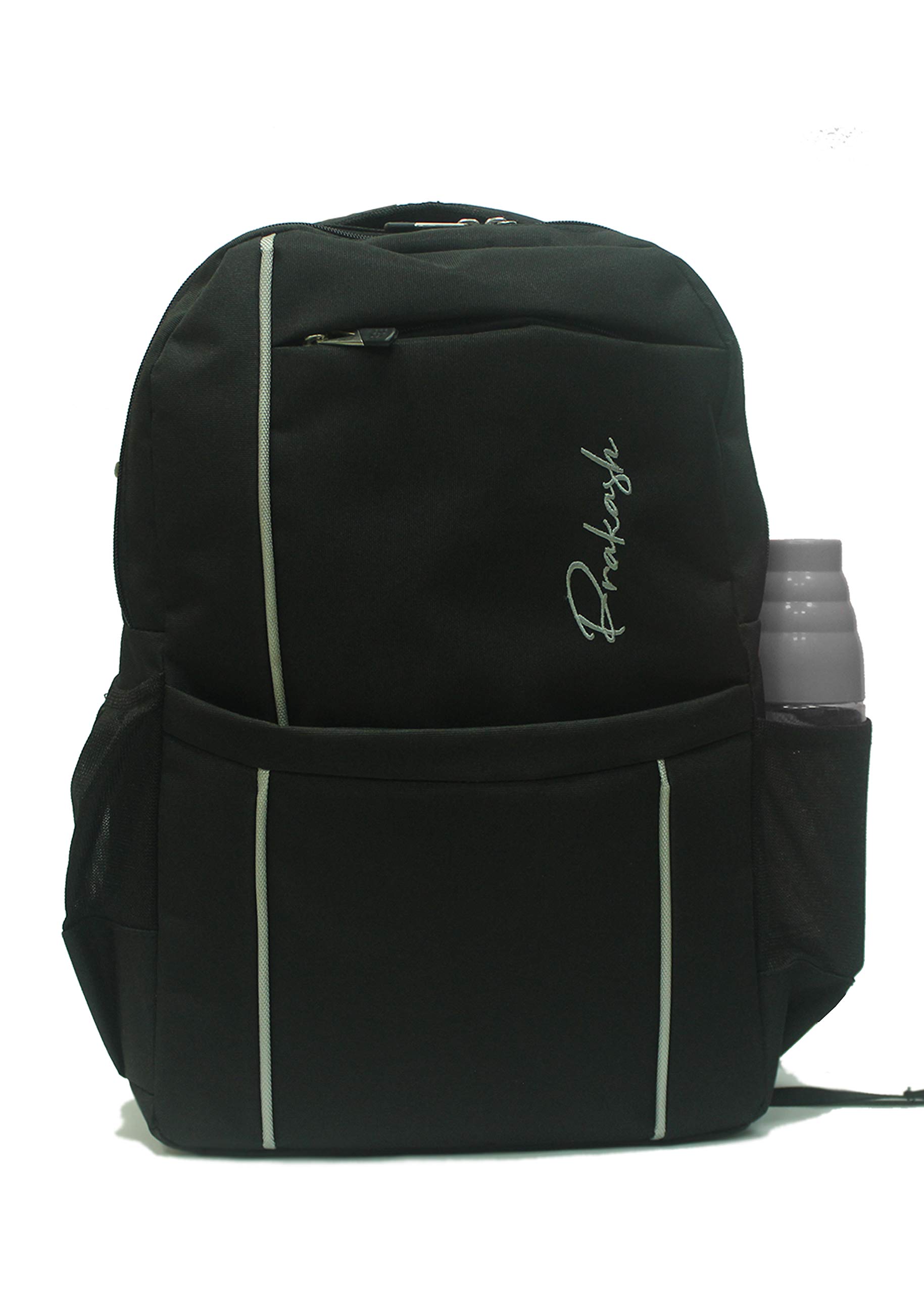 Prakash Backpack for Men Women Boys Girls | Office/School/College | Teens & Students | Casual Bags (35 Ltrs)(Black) (B089FDXL2K) Amazon Price History, Amazon Price Tracker