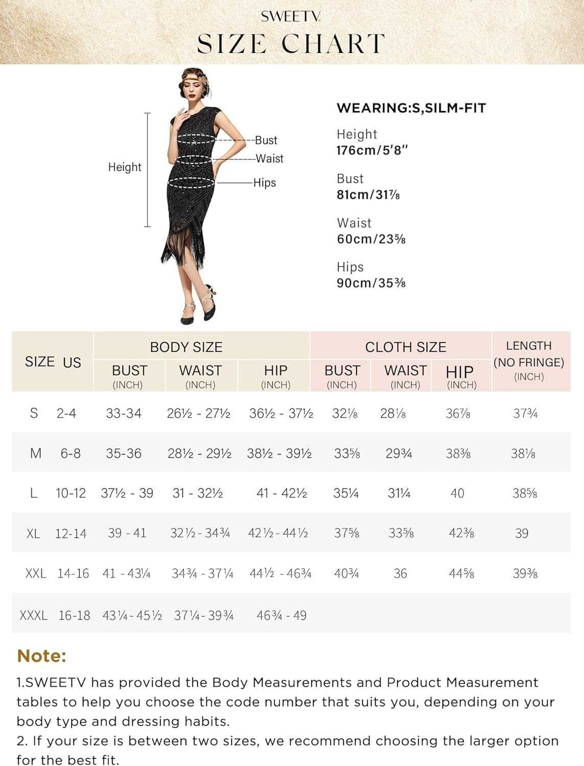 Size 18Whitewed Women's Flapper Dresses 1920s Great Gatsby Dresses Sequin Fringed Roaring 20s Cocktail Dress